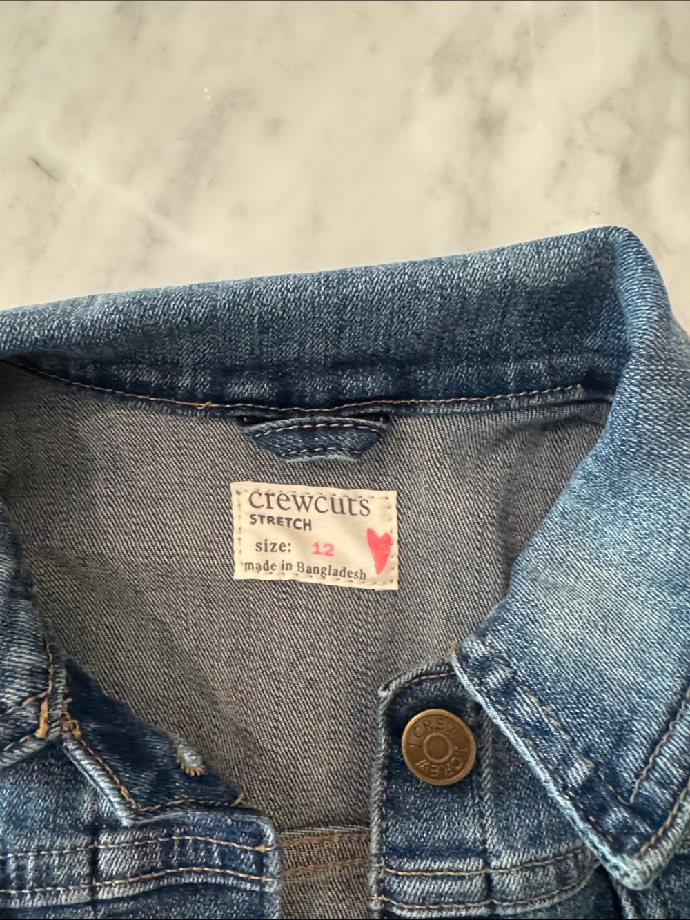 Crewcuts Blue Denim Jean Jacket - Picture 2 of 2